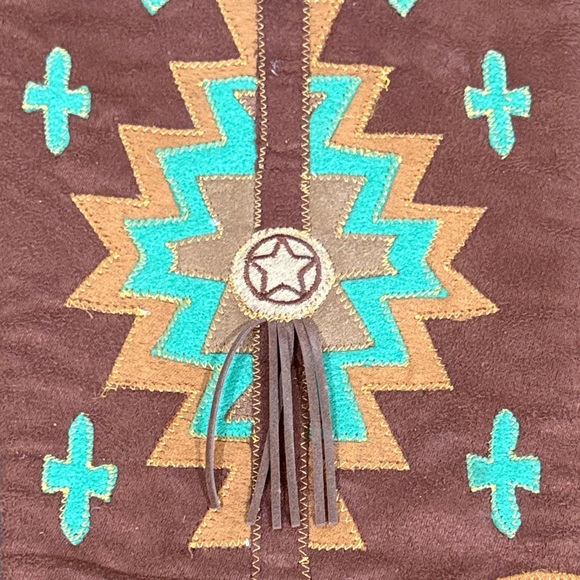 Brown and Black Western Cowboy Boot Stocking - Picture 10 of 10